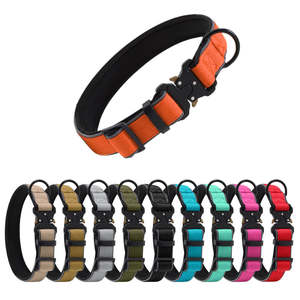 Collier pour chat en nylon amélioré, réfléchissant, à dégagement rapide avec clochette, réglable pour chiens, chiots et chatons - Product Image 1