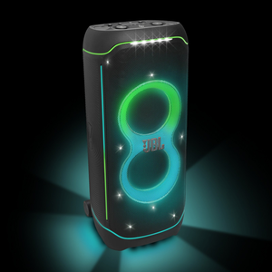 Portable Bluetooth Party Speaker <b>Wireless</b> Outdoor Audio System With RGB Lighting Built In <b>Mic</b> on Wheels - Product Image 1
