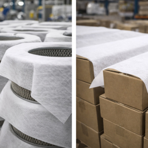 Tissu géotextile non tissé en polypropylène spunbond |   Poids moyen |   Tissu industriel et filtrant haute résistance - Product Image 5