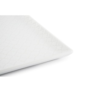 จานเซรามิกสี่เหลี่ยม Excelsa Antalya ขนาด 25.5x1.5 ซม. สีขาว ชุดจานจากโปแลนด์ - Product Image 3