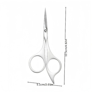 Tijeras para Cutículas de Acero Inoxidable, Hojas Rectas con Punta Afilada para Uñas, Diseño Duradero para Hombres, Mujeres y Niños - Product Image 3