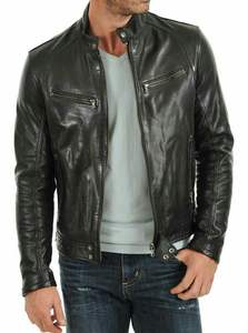 แจ็คเก็ตหนังคุณภาพพรีเมียมสุดฮิตสำหรับผู้ชาย สไตล์แจ็คเก็ตฤดูหนาว พร้อมแจ็คเก็ตหนังแท้ ขายออนไลน์ในราคาถูก - Product Image 6