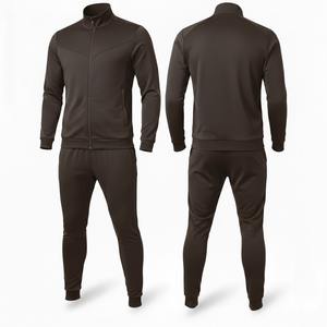 Conjunto Deportivo Personalizado para Hombre, Ecológico, de Secado Rápido, Ligero, Chaqueta con Cierre Completo y Pantalones Jogger, Corte Regular, para Gimnasio y Entrenamiento - Product Image 3