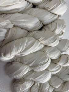 Recycled Sari Silk <b>Ribbon</b> Bulk Eco Friendly Yarn Handmade recycled Textile <b>Ribbon</b> For Weaving Jewelry Making <b>Gift</b> Wrap Craft - Product Image 2