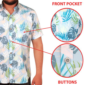 Chemise hawaïenne pour homme sur mesure, personnalisée, décontractée, anti-rides, respirante et confortable pour adultes - Product Image 5