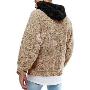 Nuevo diseño, sudaderas casuales para hombre más vendidas, MOQ bajo, sudaderas con capucha de piel para hombre a precio de mayoreo, hechas en Pakistán - Product Image 3