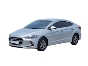 2016 White Avante AD Elantra Gas/Petrol Automatic Leather Sedan Used Car <b>Heated</b> Seats Navigation TPMS Left Hand Drive - Product Image 1