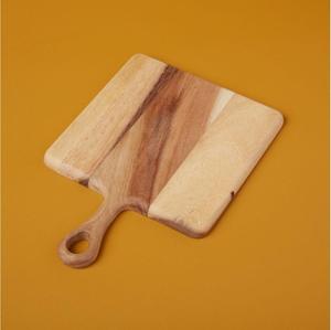 Environment Friendly Thick Wooden Cutting Board With Handle Food Grade Eco Friendly Chopping Board For Kitchen Use Countertop - Product Image 1