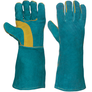 Guantes de Trabajo para Soldador con Diseño Personalizado, Protección para Manos y Brazos, Diseño Popular en Oferta - Product Image 1