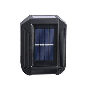 Lampe murale extérieure solaire étanche pour jardin, patio, terrasse, clôture - Éclairage haut et bas pour l'extérieur - Product Image 2