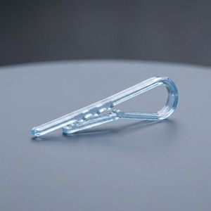 AA0157 Clip en plastique pour vêtements |   Clip à vêtements en plastique transparent en forme de U pour maintenir les vêtements, utilisation pratique - Product Image 4