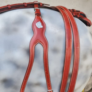 High Demand Leather Horse Harness <b>Set</b> | Premium Quality | Heavy Duty | Best Price 2026 Collection For Riding <b>Farming</b> & Training - Product Image 5