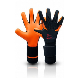 Gants de gardien de but orange et noir avec logo personnalisé, fabriqués à Sialkot - Product Image 6