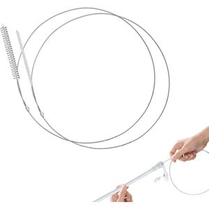 Spazzola per la pulizia di tubi extra lunga, detergente per cannucce e tubi sonda gastrica, confezione da 2 pezzi - Product Image 1