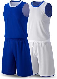 Basketball Jersey-Breathable Moisture Wicking Anti-Pilling Polyester V-neck Sleeveless <b>Suit</b> Number 23 Lettering for <b>Teen</b> Size - Product Image 2