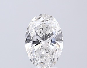 Diamant de laboratoire ovale brillant de 2,01 carats E VS2, excellente qualité de polissage, clair comme de l'eau, diamant lâche durable pour fiançailles personnalisées - Product Image 1