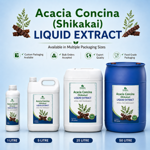 Extraits Naturels Acacia Concina Shikakai Extrait Liquide 1 5 25 50 Litres Complément Herbal pour la Croissance des Cheveux - Product Image 1