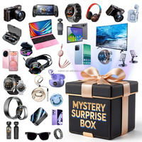 Coffrets Cadeaux Mystères Avancés pour Montres Connectées, Écouteurs TWS, Haut-parleurs et Perche à Selfie - 1 à 3 Accessoires Électroniques - Tirage au Sort