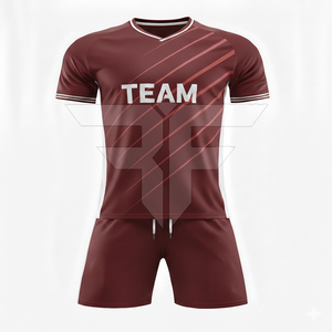 Conjunto de Uniforme de Fútbol Personalizable - 100% Poliéster Ligero y de Secado Rápido, Fabricante de Fábrica, Uniforme de Fútbol Personalizado - Product Image 2