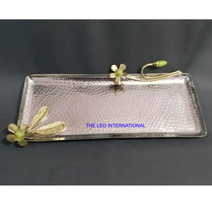 Plateau de service rectangulaire personnalisé et abordable, durable, pour collations et fruits, idéal pour hôtels, restaurants et la maison - Product Image 2