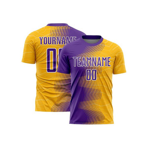 Uniforme de Fútbol Personalizado al por Mayor, 100% Poliéster, de Alto Rendimiento, Secado Rápido y Transpirable, con Logotipo Personalizado para Equipo - Product Image 4