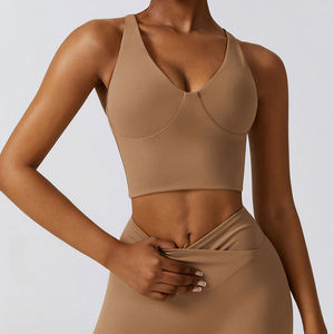 Sujetador Deportivo de Alta Calidad con Logotipo Personalizado para Mujer, Ropa Deportiva para Gimnasio, Ropa Deportiva para Entrenamiento - Product Image 3