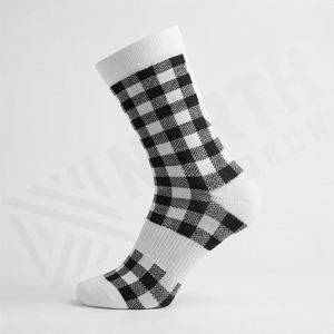 Chaussettes de sport de compression élastiques protectrices pour la cheville, couleur personnalisée, respirantes, pour la performance athlétique et l'entraînement en salle de sport - Product Image 3