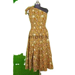 Современное романтическое женское платье на заказ, дизайнерское однотонное платье на одно плечо без спинки с цветочным узором для города и пляжа