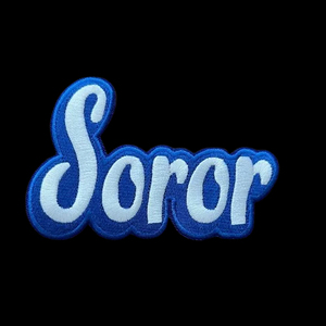 Custom Logo Name Patch Wholesale Embroidery Patch University-Sorority Embroidery Iron-On Patch-Fraternity Sorority-Patches - Product Image 3