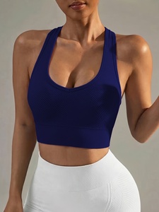 Soutien-gorge de yoga actif pour femme, avec maintien doux et sans coutures, idéal pour l'exercice, le fitness et les séances d'entraînement - Product Image 2