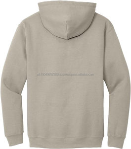 เสื้อฮู้ดดี้ผู้ชายไซส์ใหญ่ ดีไซน์ใหม่ สีขาวอ่อน ขายส่ง เนื้อผ้าโพลีเอสเตอร์ ระบายอากาศได้ดี - Product Image 2