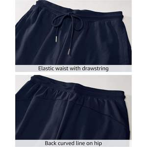 2025 <b>Women's</b> Casual Athletic <b>Bermuda</b> <b>Shorts</b> XS Size Pull-On Sweatshorts with Drawstring and Pockets Hot Pattern Mid-Waist - Product Image 3