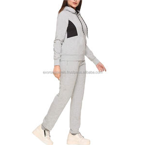 Conjunto Deportivo de Invierno para Mujer, Ropa de Calle Personalizada, Informal, 100% Algodón, Sudadera con Capucha de Forro Polar Transpirable para Adultos - Product Image 6