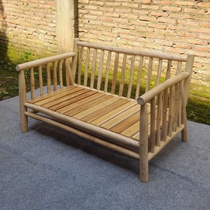 Banco de exterior de madera de teca - Product Image 1