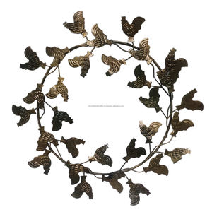 Guirnalda redonda eterna de buena calidad, guirnalda de flores preservadas de boj para puerta Delantera a buen precio - Product Image 4