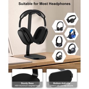 Supporto per Cuffie in Alluminio con Base Pesante, Accessorio da Scrivania per AirPods Max - Product Image 5