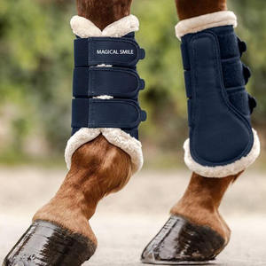 Botas de equitación de alta calidad, cómodas botas de doma, botas resistentes para tendones de las patas delanteras y traseras. - Product Image 6