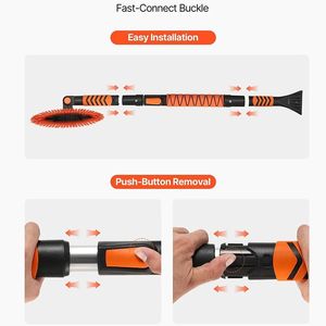 Attrezzi Portatili per la Rimozione della Neve Invernale per Auto, Camion, SUV, Essenziali per Veicoli di Emergenza - Product Image 6