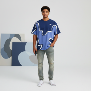 T-shirt en coton unisexe décontracté à logo personnalisé, manches courtes, séchage rapide, tissu respirant, OEM ODM, coupe classique, design prêt à l'emploi, multi-couleurs - Product Image 4