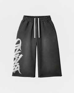 Conjunto Deportivo Vintage Lavado de Talla Grande para Hombre, Tendencia 2026 |   Sudadera con capucha y cremallera con efecto desgastado y pantalones deportivos de pierna ancha estilo streetwear - Product Image 5
