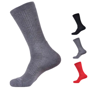 Unisex Custom Sports <b>Ankle</b> <b>Socks</b> with Knitted Logo Bottom Position Spandex/Cotton Quick Dry; OEM Service Available - Product Image 6