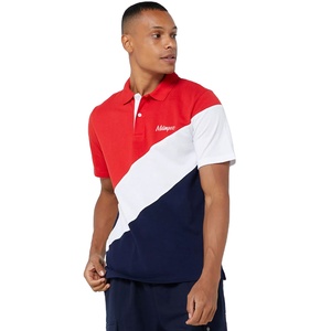 Premium Mens Solid Multicolor Polo Shirts For Men Customized Fitted Short Sleeves <b>Stands</b> Collar Polo Shirts For Men - Product Image 2