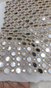 Tissu en coton blanc ajouré de qualité supérieure, 64 GSM, largeur 44 pouces, pour vêtements ethniques de boutique et robes d'été, paquet de 20 mètres en vrac - Product Image 3