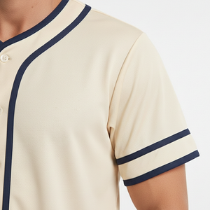 Nueva Camiseta de Béisbol Cómoda y Transpirable, Talla Grande, Ropa Deportiva de la Mejor Calidad, Fabricante de Camisetas de Béisbol en Pakistán - Product Image 6