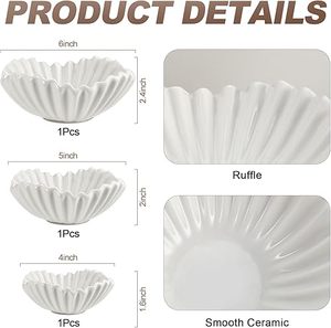 Ce bol en pierre, simple et élégant, combine fonctionnalité et esthétique, idéal pour les desserts ou comme pièce maîtresse. - Product Image 2