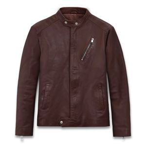 Premium Men Leather <b>Jacket</b> <b>Smart</b> Casual Winter Coat High Quality Leather Outerwear Stylish Leather <b>Jackets</b> For Men's - Product Image 1