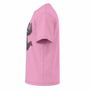T-shirt personnalisé pour homme de qualité supérieure, durable, en coton/polyester, anti-rétrécissement, séchage rapide, respirant, manches courtes, coupe classique - Product Image 3