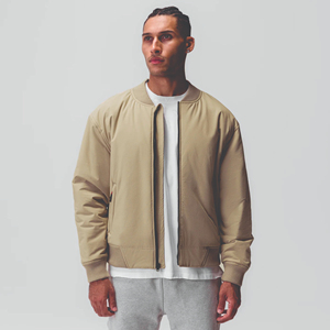 Custom Size Logo Bomber <b>Jacket</b> with Patches Comfortable Embroidery Flight <b>Baseball</b> Bomber <b>Jackets</b> <b>for</b> <b>Men</b> Best Selling - Product Image 2