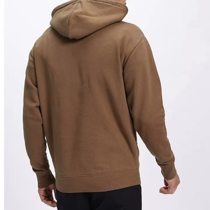 Sudadera con Capucha Marrón para Hombre con Diseño Estampado en la Parte Delantera, Corte Regular, Sudadera Informal de Forro Polar, 100% Algodón, Ropa de Otoño - Product Image 2
