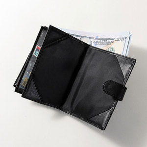 Portefeuille pour homme en cuir véritable avec blocage RFID, logo personnalisé, porte-cartes sécurisé, portefeuille en cuir anti-vol RFID personnalisé OEM pour homme - Product Image 2
